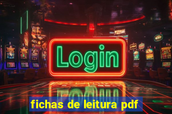 fichas de leitura pdf